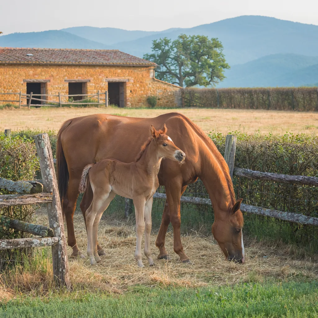 Élevage de chevaux, Ferme de la Bruyère, Messimy